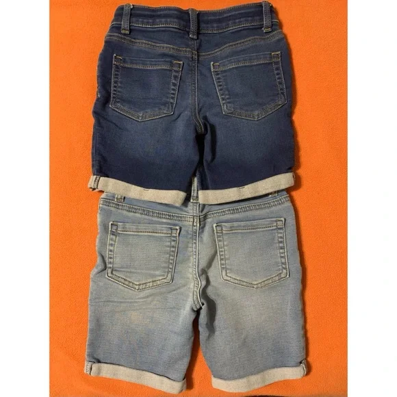 Cat & Jack Girls Jean Shorts - Picture 4 of 7